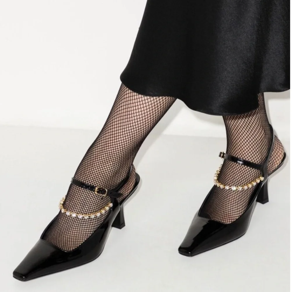 KHAITE Sidney 65mm patent pumps - Picture 2 of 9